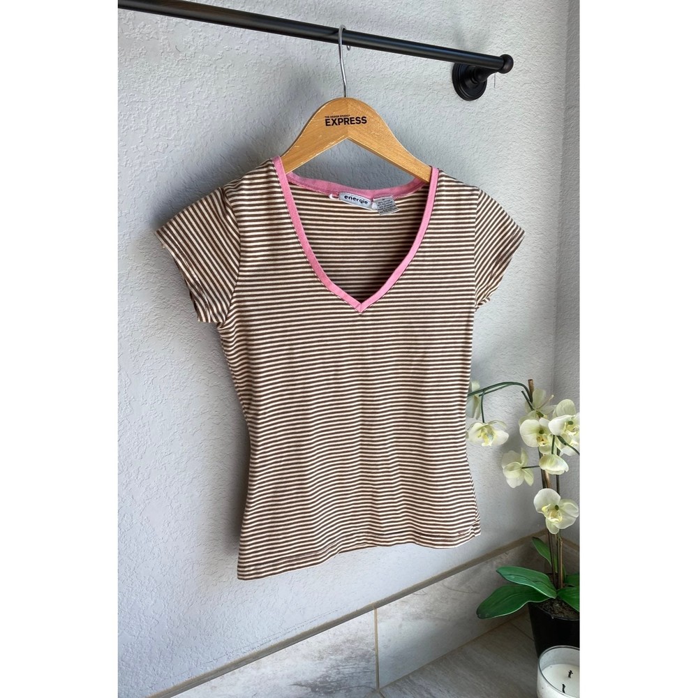 Y2K Brown and Pink Shirt BOGO